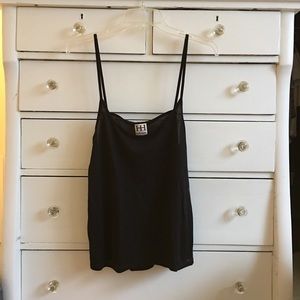 LIKE NEW HAUTE HIPPIE sexy black tank